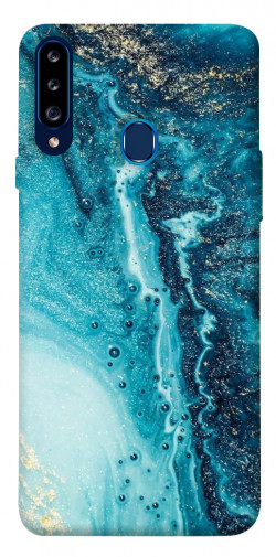 Чохол itsPrint Блакитна фарба для Samsung Galaxy A20s