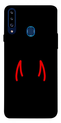 Чохол itsPrint Red horns для Samsung Galaxy A20s