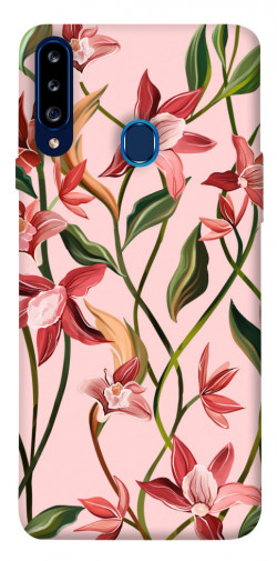 Чехол itsPrint Floral motifs для Samsung Galaxy A20s