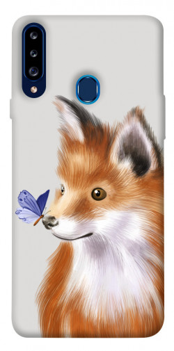 Чохол itsPrint Funny fox для Samsung Galaxy A20s