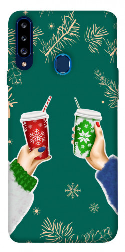 Чехол itsPrint Winter drinks для Samsung Galaxy A20s