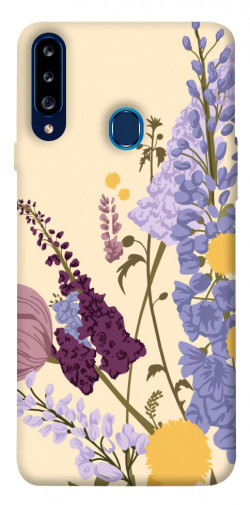 Чохол itsPrint Flowers art для Samsung Galaxy A20s