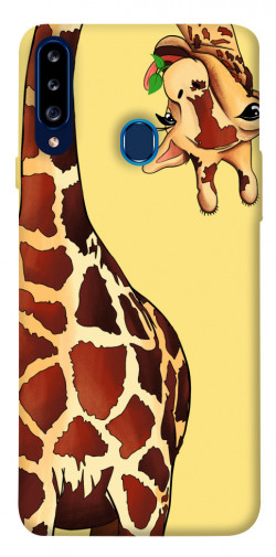 Чохол itsPrint Cool giraffe для Samsung Galaxy A20s