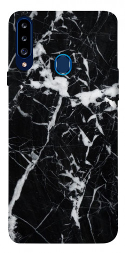 Чехол itsPrint Черный мрамор 4 для Samsung Galaxy A20s
