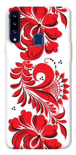 Чехол itsPrint Червона вишиванка для Samsung Galaxy A20s