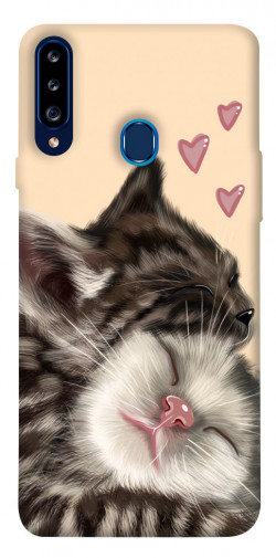 Чехол itsPrint Cats love для Samsung Galaxy A20s