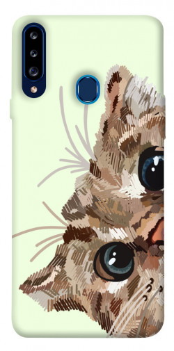 Чехол itsPrint Cat muzzle для Samsung Galaxy A20s