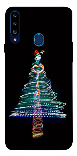 Чехол itsPrint Новогодние огоньки для Samsung Galaxy A20s