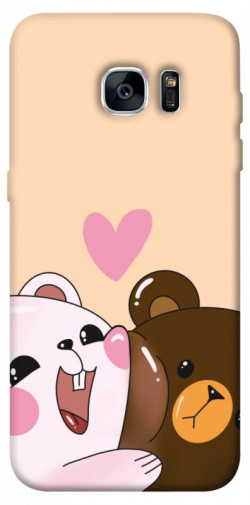 Чехол itsPrint Медвежата для Samsung G935F Galaxy S7 Edge