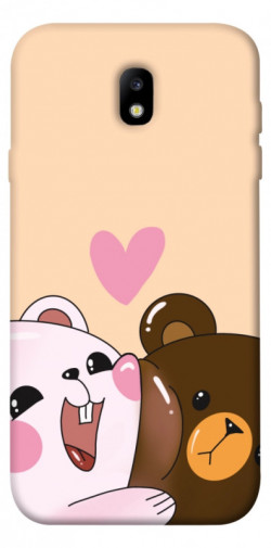 Чехол itsPrint Медвежата для Samsung J730 Galaxy J7 (2017)