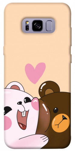Чехол itsPrint Медвежата для Samsung G955 Galaxy S8 Plus