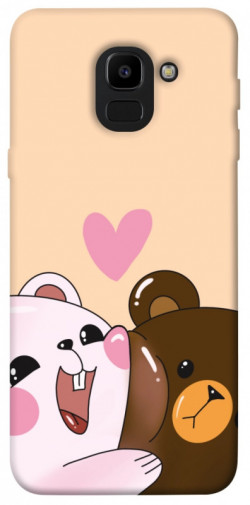 Чехол itsPrint Медвежата для Samsung J600F Galaxy J6 (2018)