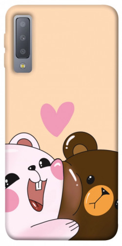 Чехол itsPrint Медвежата для Samsung A750 Galaxy A7 (2018)