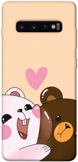 Чехол itsPrint Медвежата для Samsung Galaxy S10+