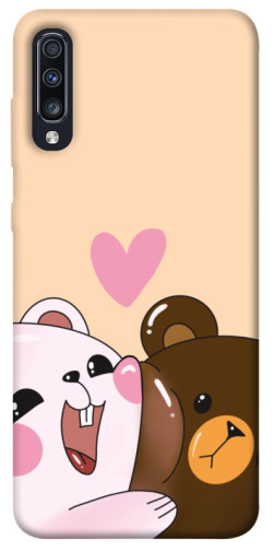 Чехол itsPrint Медвежата для Samsung Galaxy A70 (A705F)