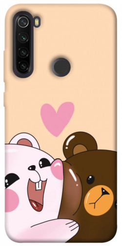 Чехол itsPrint Медвежата для Xiaomi Redmi Note 8T