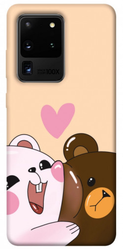 Чехол itsPrint Медвежата для Samsung Galaxy S20 Ultra