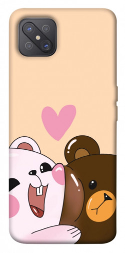 Чехол itsPrint Медвежата для Oppo A92s