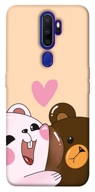 Чехол itsPrint Медвежата для Oppo A5 (2020) / Oppo A9 (2020), любовь, купить оптом с доставкой