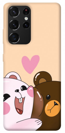 Чехол itsPrint Медвежата для Samsung Galaxy S21 Ultra