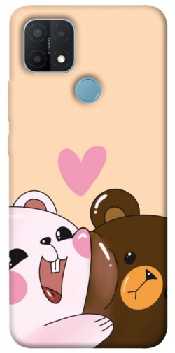 Чехол itsPrint Медвежата для Oppo A15s / A15