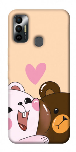 Чехол itsPrint Медвежата для TECNO Spark 7