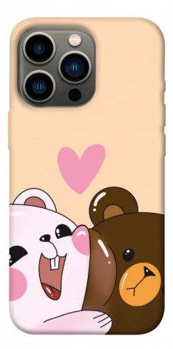 Чехол itsPrint Медвежата для Apple iPhone 13 Pro (6.1")