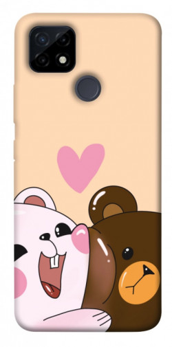Чехол itsPrint Медвежата для Realme C21Y