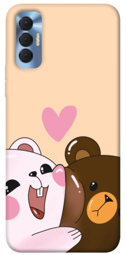 Чехол itsPrint Медвежата для TECNO Spark 8P