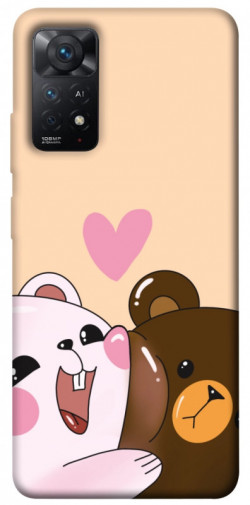 Чехол itsPrint Медвежата для Xiaomi Redmi Note 11 Pro 4G/5G