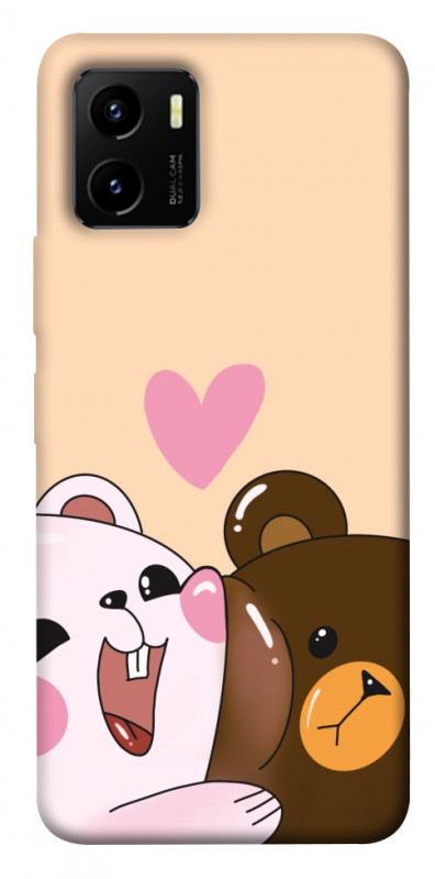 Чехол itsPrint Медвежата для Vivo Y15s, любовь, купить оптом с доставкой