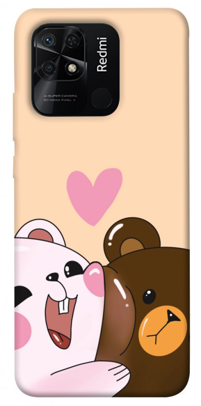 Чехол itsPrint Медвежата для Xiaomi Redmi 10C, любовь, купить оптом с доставкой