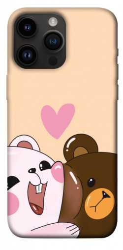 Чехол itsPrint Медвежата для Apple iPhone 14 Pro Max (6.7")