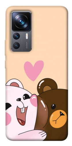 Чехол itsPrint Медвежата для Xiaomi 12T / 12T Pro