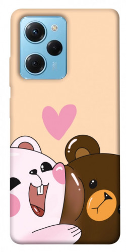 Чехол itsPrint Медвежата для Xiaomi Poco X5 Pro 5G