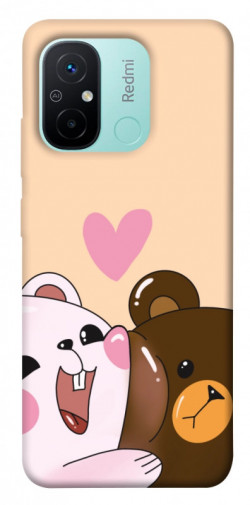 Чехол itsPrint Медвежата для Xiaomi Redmi 12C