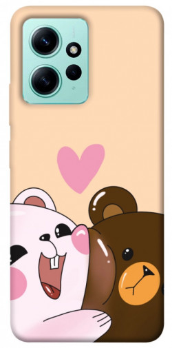 Чехол itsPrint Медвежата для Xiaomi Redmi Note 12 4G