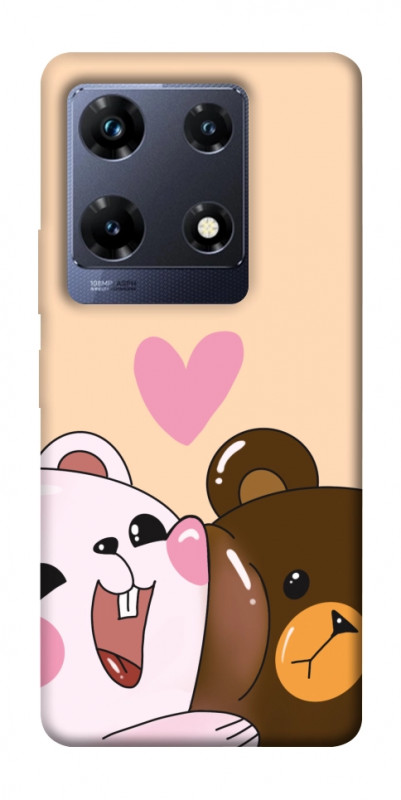 Чехол itsPrint Медвежата для Infinix Note 30 Pro, любовь, купить оптом с доставкой