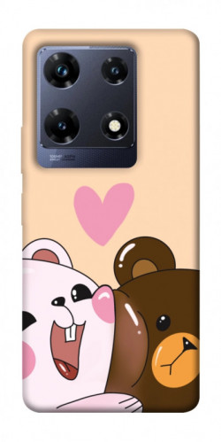 Чехол itsPrint Медвежата для Infinix Note 30 Pro