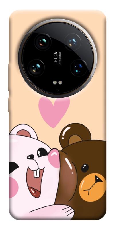 Чехол itsPrint Медвежата для Xiaomi 14 Ultra, любовь, купить оптом с доставкой