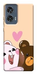 Чехол itsPrint Медвежата для Motorola Edge 50 Fusion