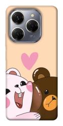 Чехол itsPrint Медвежата для TECNO Spark 20 Pro