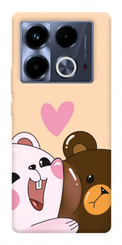 Чохол itsPrint Ведмежата для Infinix Note 40 4G