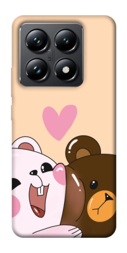 Чехол itsPrint Медвежата для Xiaomi 14T Pro