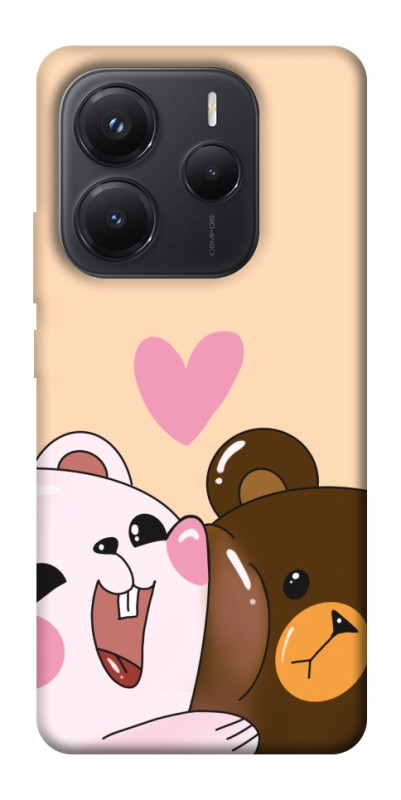 Чехол itsPrint Медвежата для Xiaomi Redmi Note 14 5G, любовь, купить оптом с доставкой