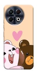 Чехол itsPrint Медвежата для TECNO Spark 30 Pro (KL7)