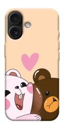 Чехол itsPrint Медвежата для Apple iPhone 17 (6.3")