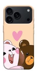 Чехол itsPrint Медвежата для Apple iPhone 17 Pro (6.3")