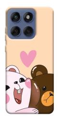 Чехол itsPrint Медвежата для Motorola Edge 60 Fusion