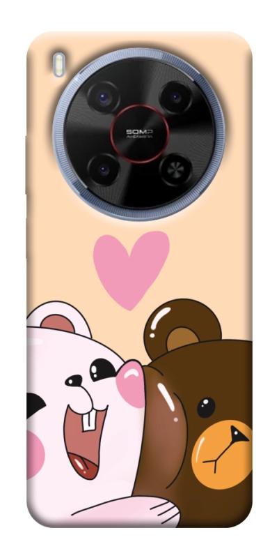 Чохол itsPrint Ведмежата для ZTE Nubia V70 Max, кохання, купити оптом з доставкою